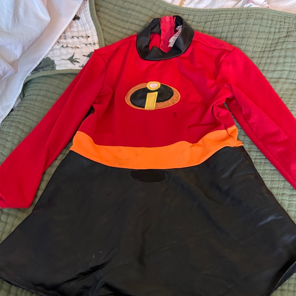 Superhero Kids Costume - Red, Orange, and Black
